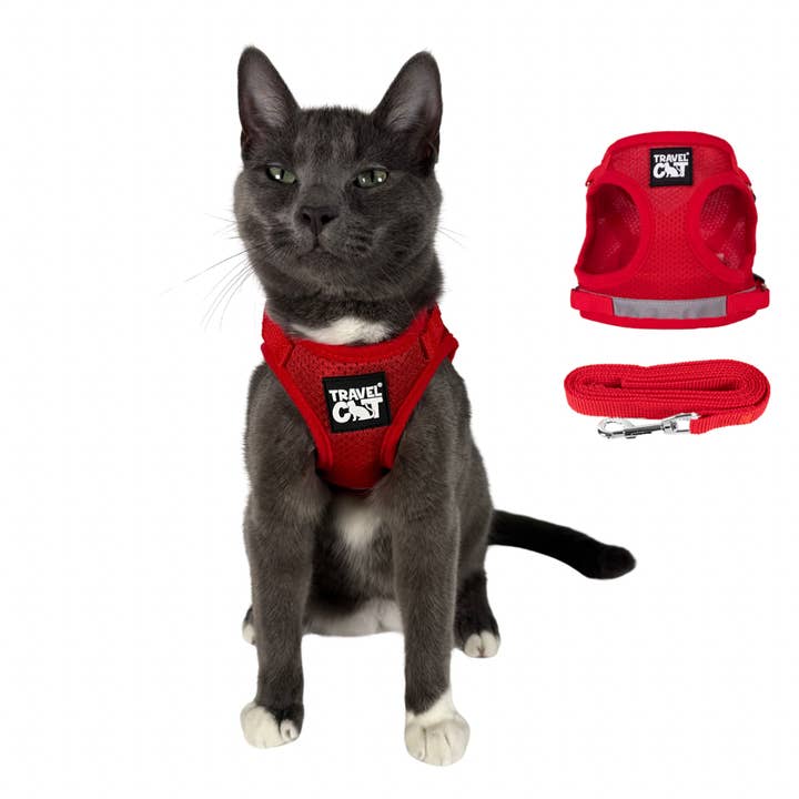 Travel Cat | Your Cat Backpack - Wholesale Pet Harness - Cat - "The True Adventurer" Reflective Cat & Kitten Harness