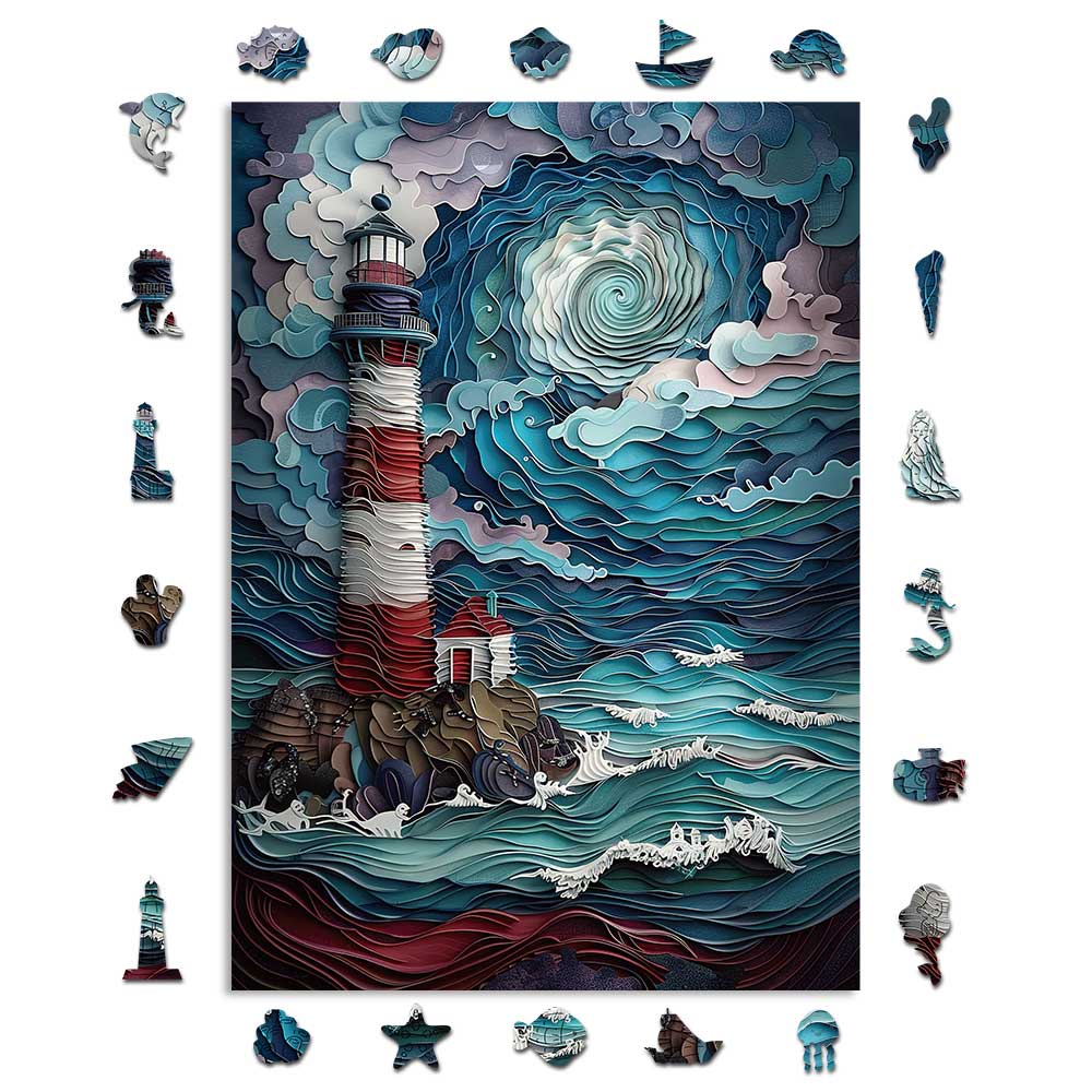 Crafthub - Wholesale Puzzle - Adult - Lighthouse - Jigsaw Puzzle1