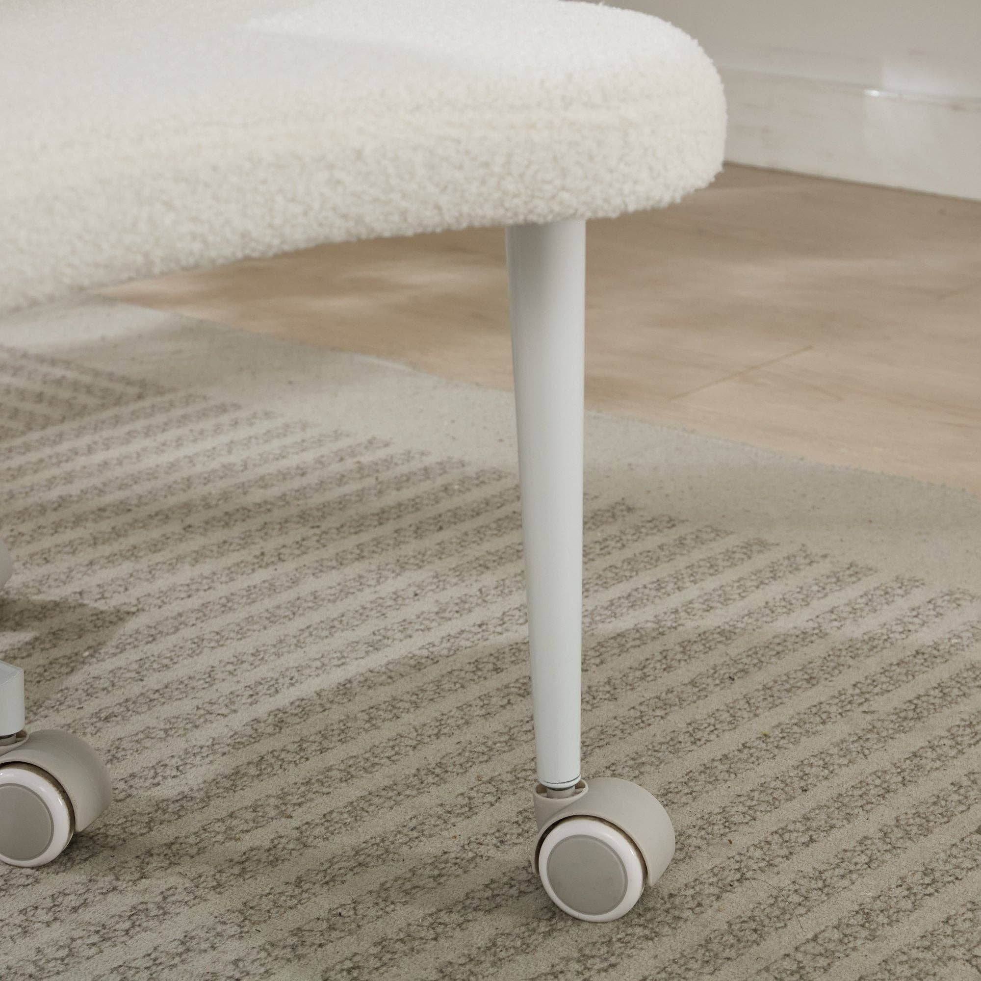 39F Inc. - Wholesale Chair - Meditation Chair Plus with Wheels, Cross Legged Chair, Ivory17