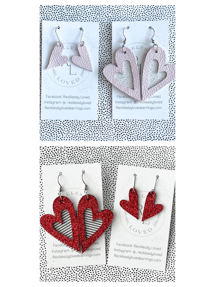 Mommy and Me Hearts for wholesale by Recklessly Loved