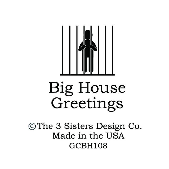 The 3 Sisters Design Co. - Wholesale Everyday Greeting Card - BIG HOUSE Greetings, It's a beautiful day...2