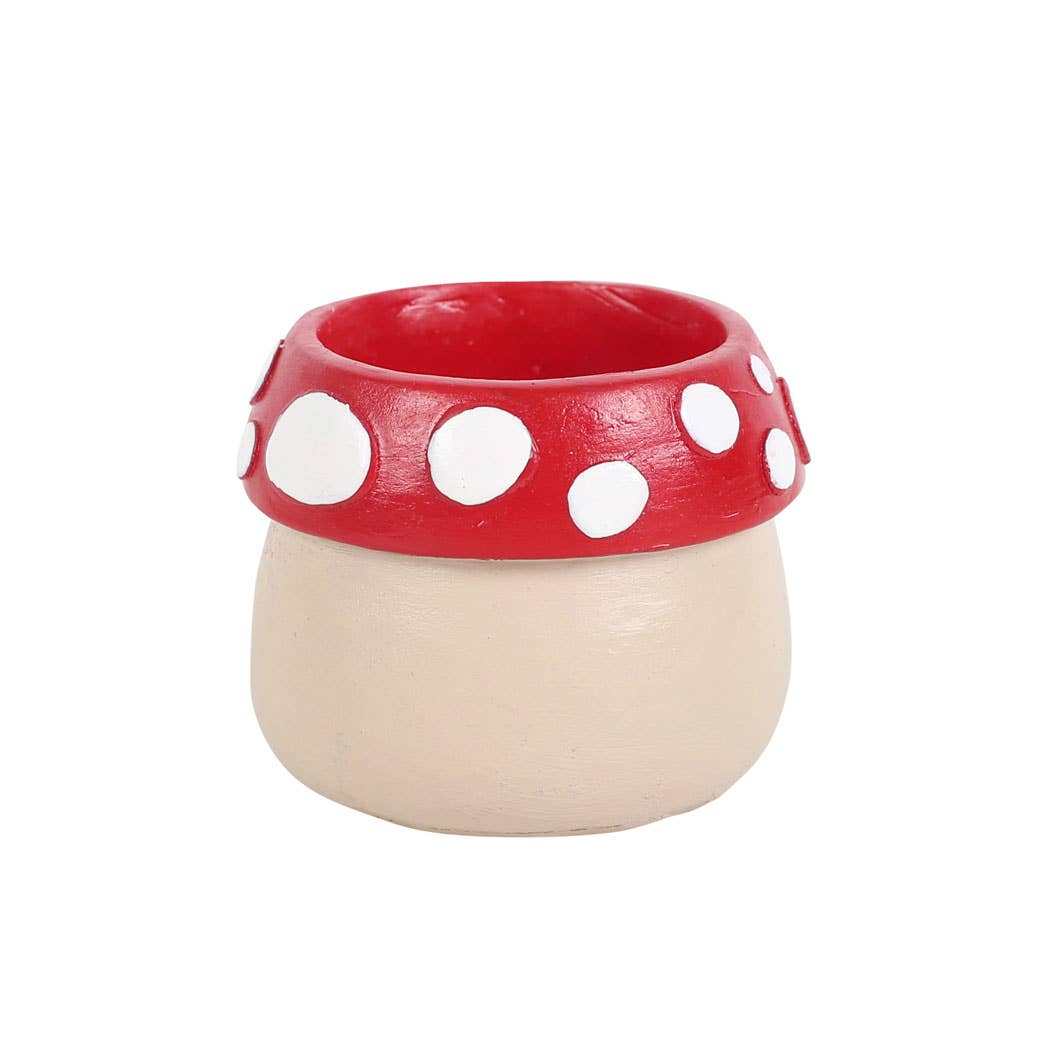 Something Different Wholesale - Wholesale Candle Holder - Mushroom House Resin Tealight Holder3