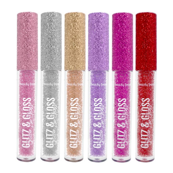 PINEAPPLE Beauty - Wholesale Lip Gloss - Beauty Treats 516 Glitz & Gloss Glitter Lip Gloss - 24pcs