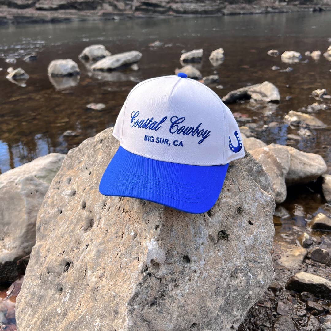 Coastal Cowboy - Wholesale Trucker Hat - Unisex - Big Sur Coastal Cowboy Blue Unisex Trucker Hat8
