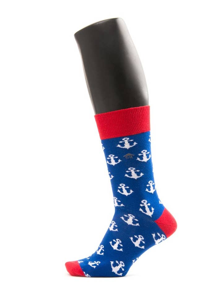 CalzeMie - Wholesale Socks - Unisex - Anchor Design Socks2