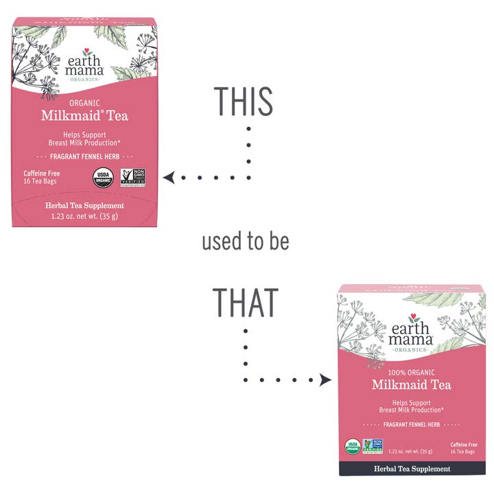 Earth Mama Organics - Wholesale Nursing Tea - Maternity - Organic Milkmaid Tea8