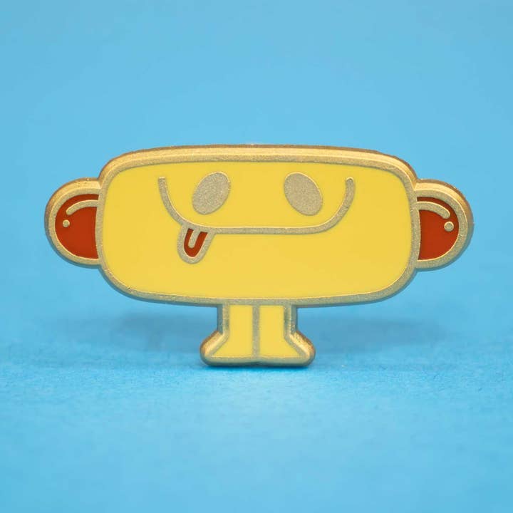 Épingle Émaillée Hot Dog Mignon pour la vente par Hi, Hello There