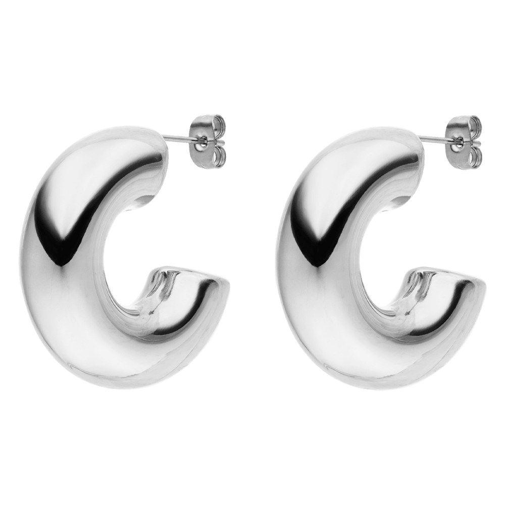 Schmuckgroßhandel - Wholesale Hoop Earrings - Bold Hoops Earrings | 18K Gold Plated3