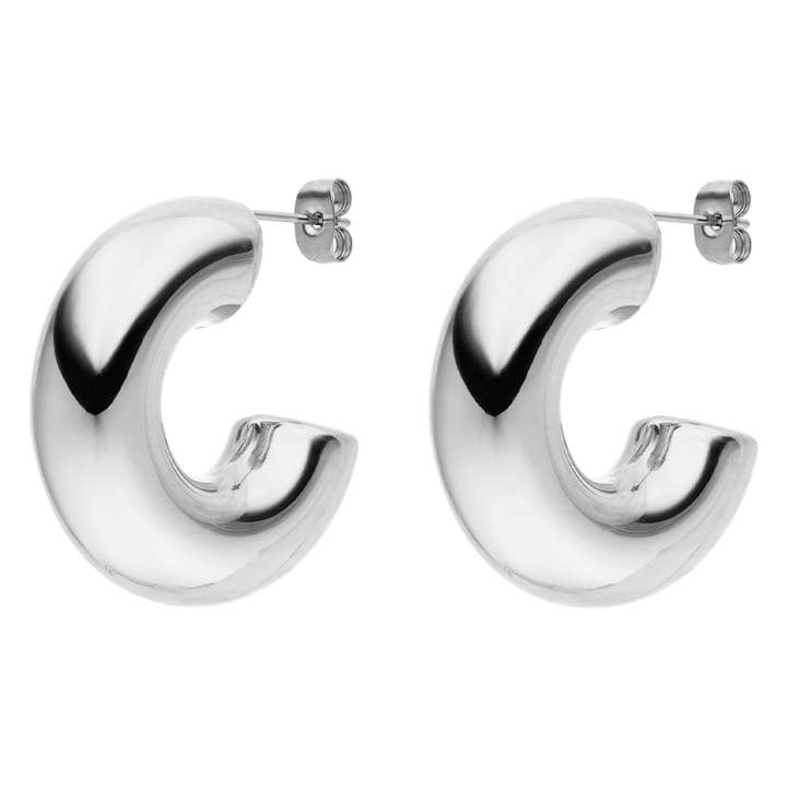 Schmuckgroßhandel - Wholesale Hoop Earrings - Bold Hoops Earrings | 18K Gold Plated3