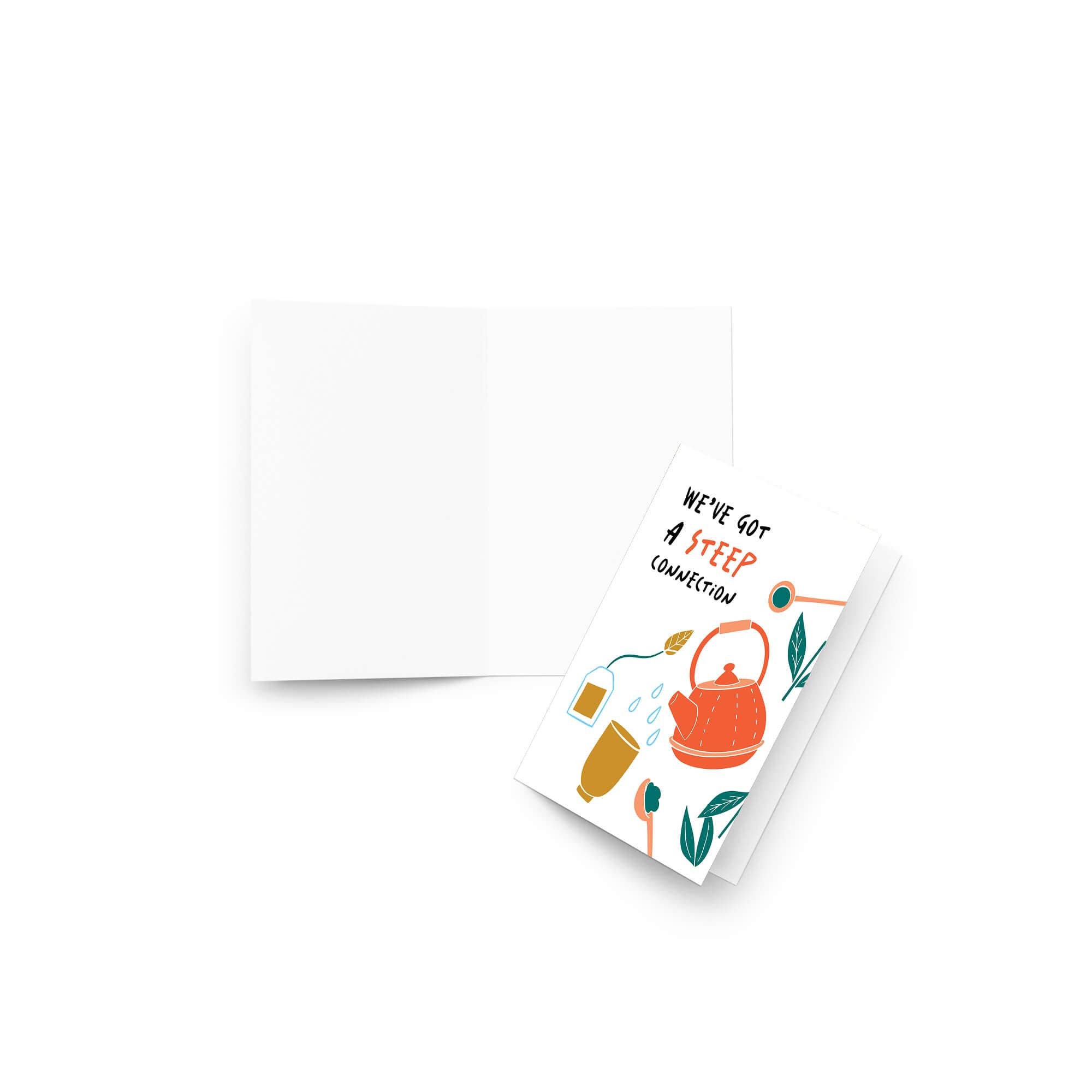 Cute Asian Cards - Wholesale Friendship Card - Steep Connection | Unique Chinese Gong Fu Green Tea Asian Greeting Card7