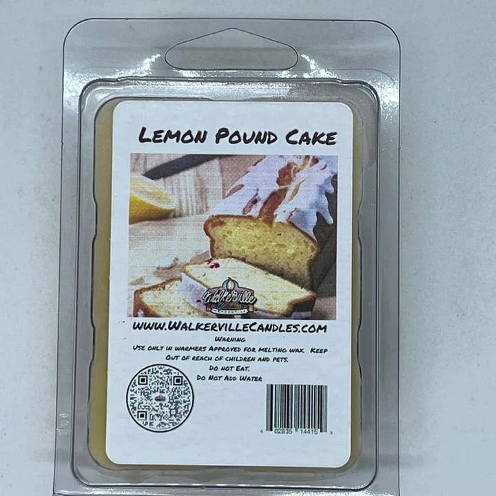 Lemon Pound Cake Melt/Bar voor wholesale door Walkerville Candles