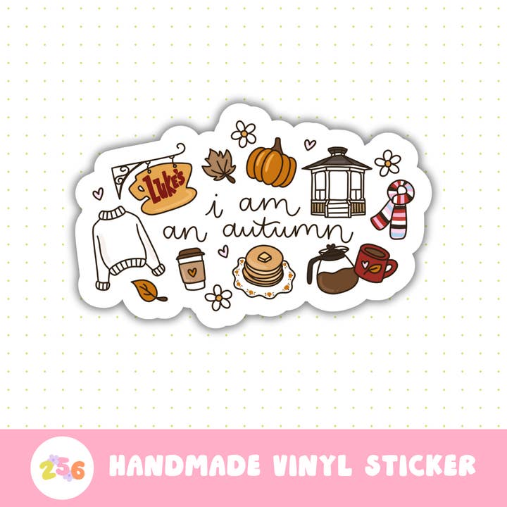256 Craft Co - Wholesale Sticker - I Am An Autumn Sticker