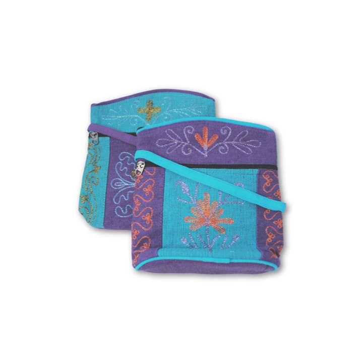 Ganesh Himal Trading - Wholesale Passport Case - Unisex - Embroidered Passport Bag