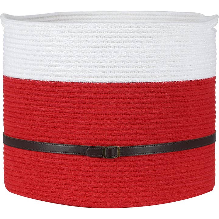 Midlee Santa Rope Basket (X-Large) for wholesale by Midlee Designs