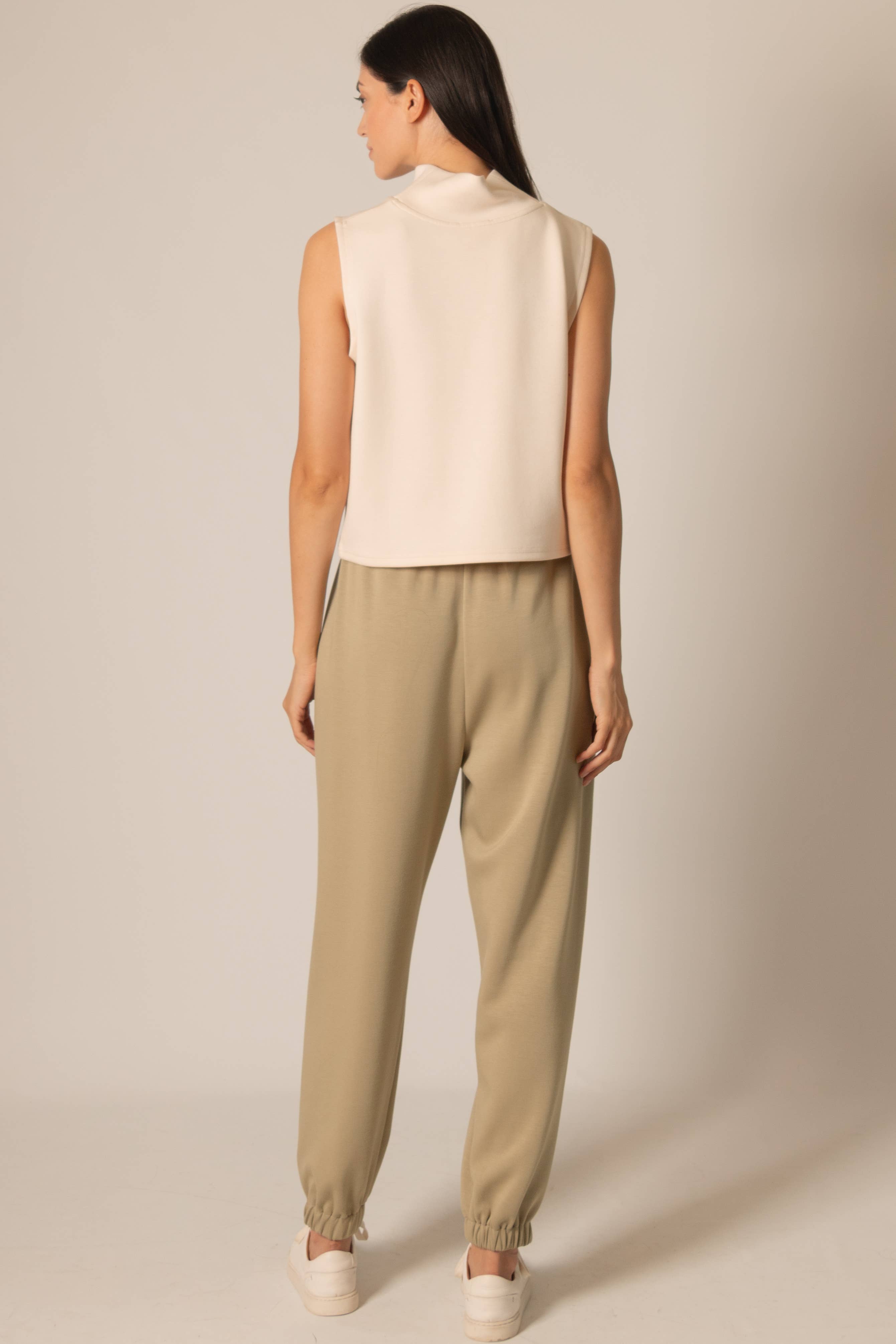 P. CILL - Wholesale Knit Top - Women's - P. CILL Butter Modal Cowl Neck Sleeveless Top22