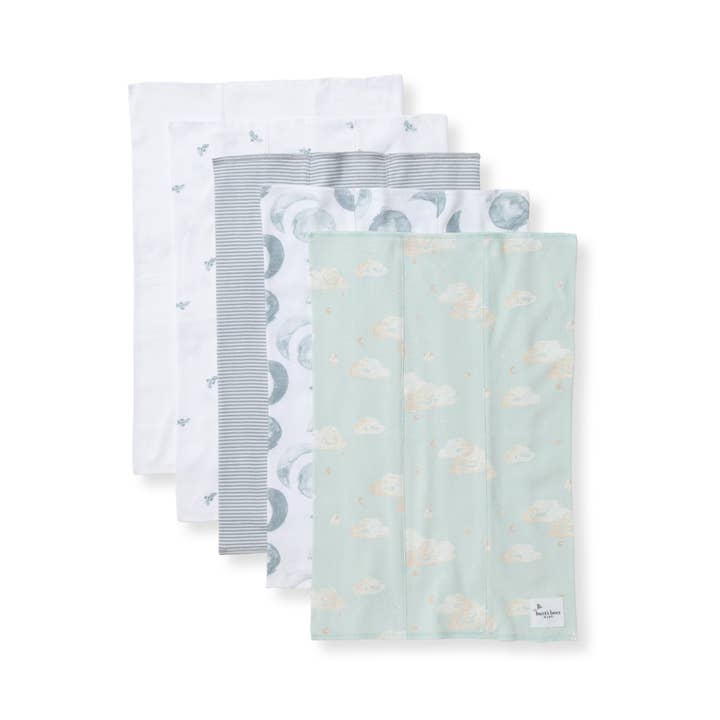 Quarry Set of 5 Hello Moon Burp Cloths
for wholesale on Faire