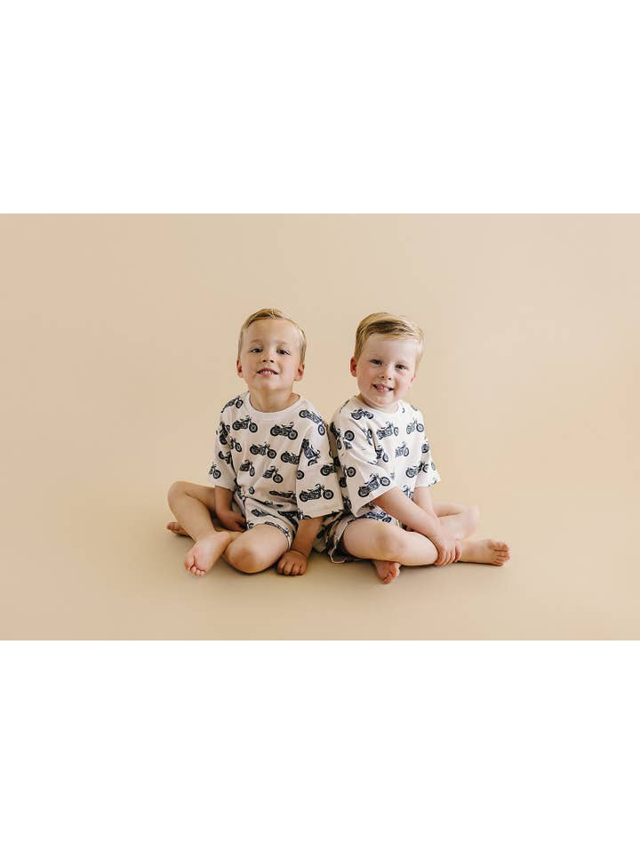 Lucky Panda Kids - Wholesale Top & Short Set - Kids - Shorts Set | Born to Ride4