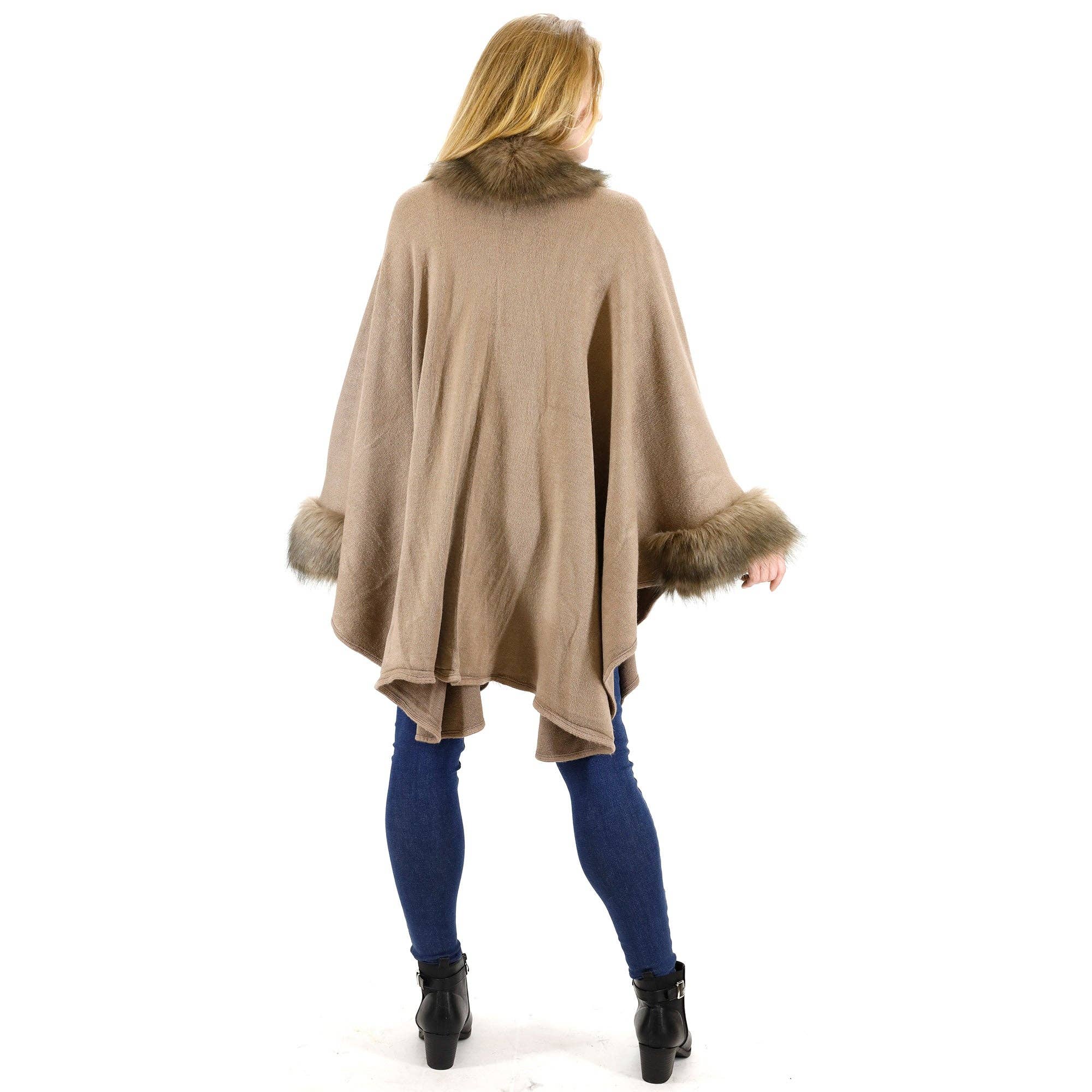 TAPA fashion – wholesale Päls/fuskpäls - Dam – Päls Sjal Lång SH921 (2ST)21