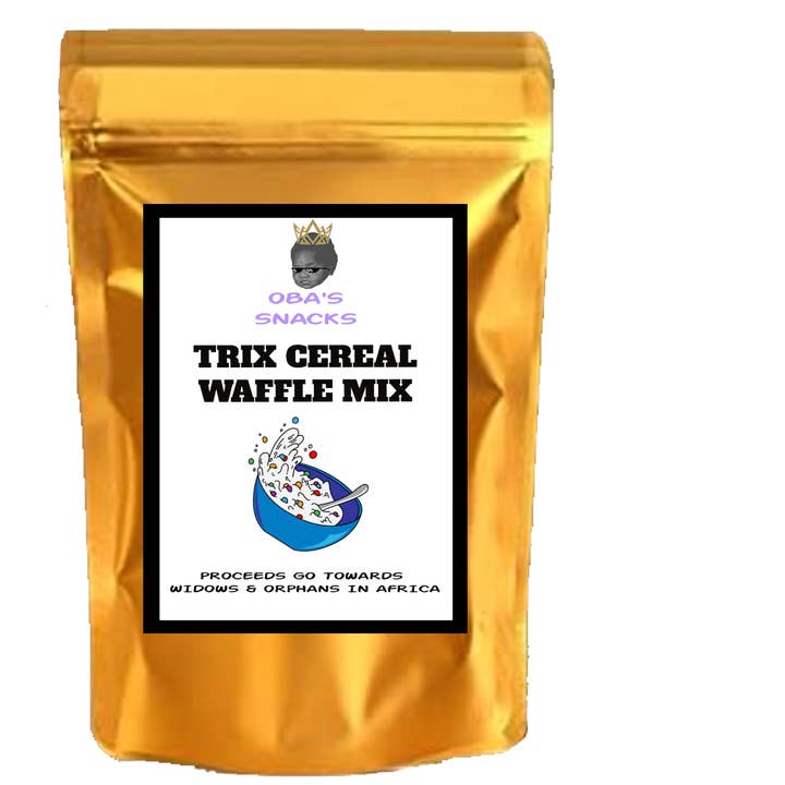 Maqoba - Wholesale DIY Food Kit - Trix Cereal Waffle Mix - Made with real cereal!