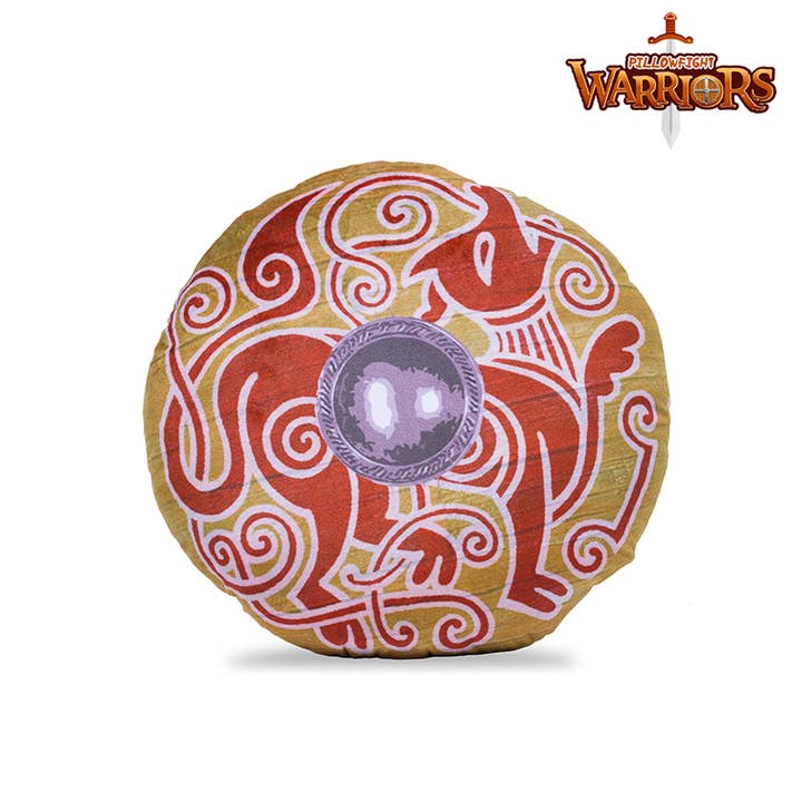 Wudimals - Wholesale Stuffed/Plush Toy - Kids & Baby - Pillowfight Warriors® Toy Viking War Hound Shield