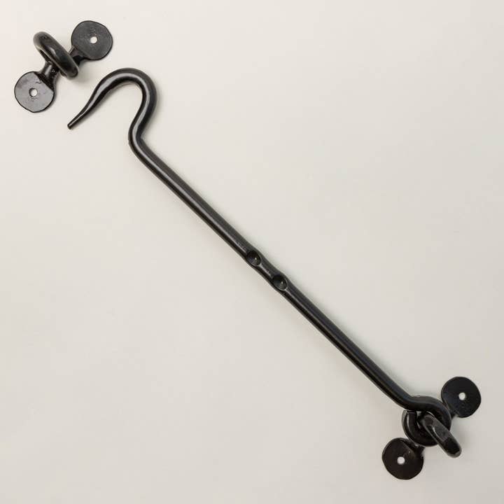 Brass bee - Wholesale Wall hook - Black Cabin Hook and Eye Door Holder - 8 Sizes14