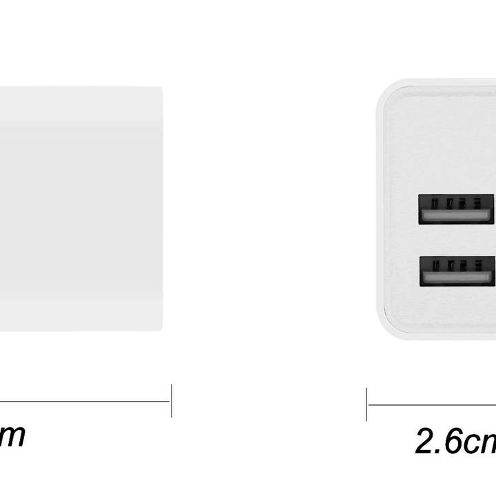 LAX Gadgets - Wholesale Portable Charger - LAX Gadgets Dual USB Wall Charger – Fast Charging Adapter15