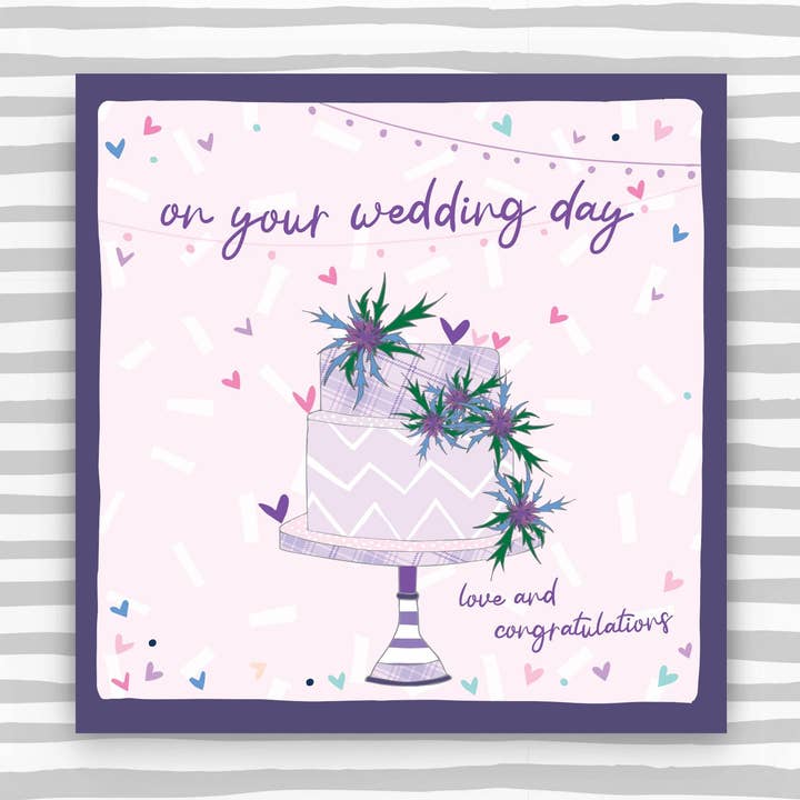 Skotsk - på din bröllopsdag (W34) för wholesale av Molly Mae Ltd