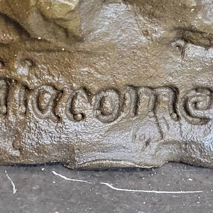 Bronzhaus - Wholesale Beeldje/beeldhouwwerk - Buste van Diego Surrealistische mannelijke sculptuur Bronzen standbeeld van Alberto Giacometti 15" x 7"9