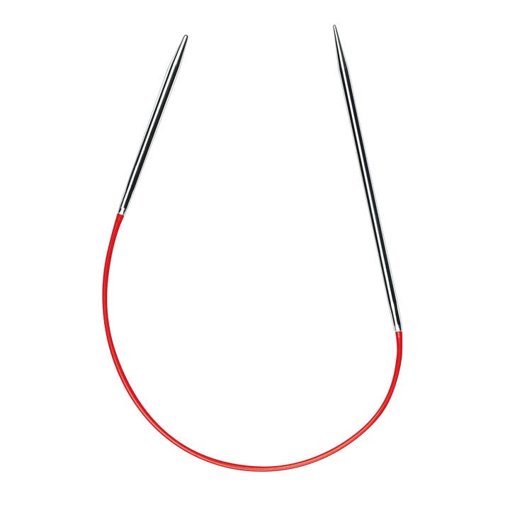 Aguja de tejer circular corta Addi Lace Sockwonder (710-7) para venta al por mayor de Rooster Yarns