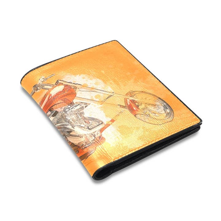 Motorcykel muskel læder tegnebog for engroshandel hos Pioneer Kitty Market