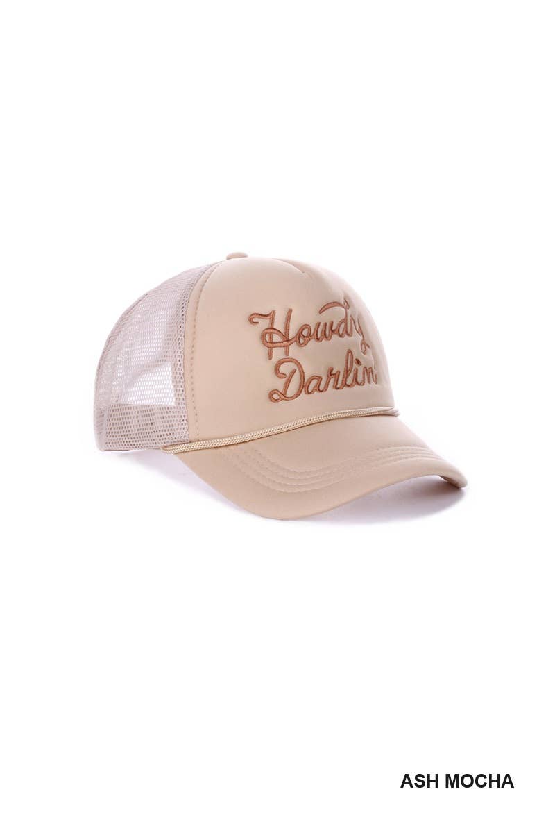 42POPS - Wholesale Baseball Cap - Women's - ",,..Howdy Darlin Mesh Trucker Cap4