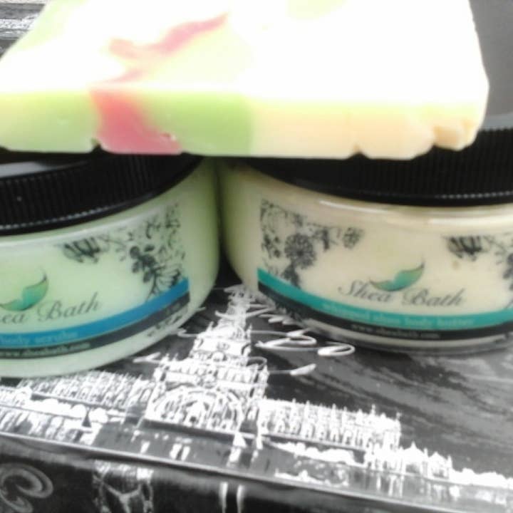 Pearberry Homemade Soap for wholesale by Shea Bath