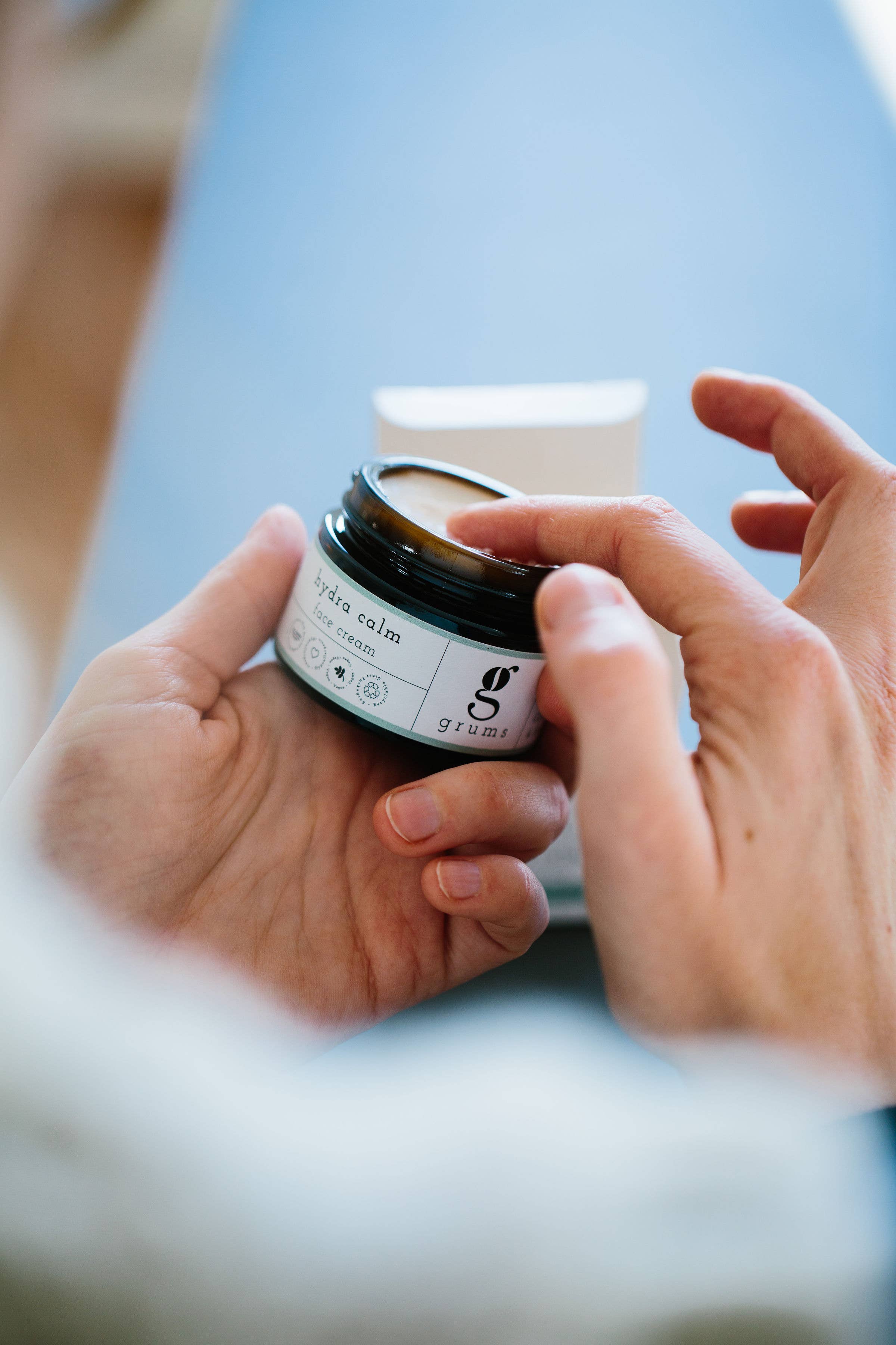 grums – Großhandel Gesichts-Feuchtigkeitscreme – Hydra Calm Gesichtscreme 50 ml – Nährende Shea & Antioxidantien8