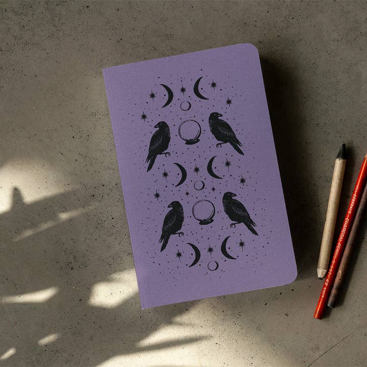 Denik - Wholesale Notebook - Raven of Fortune Layflat Journal Notebook
