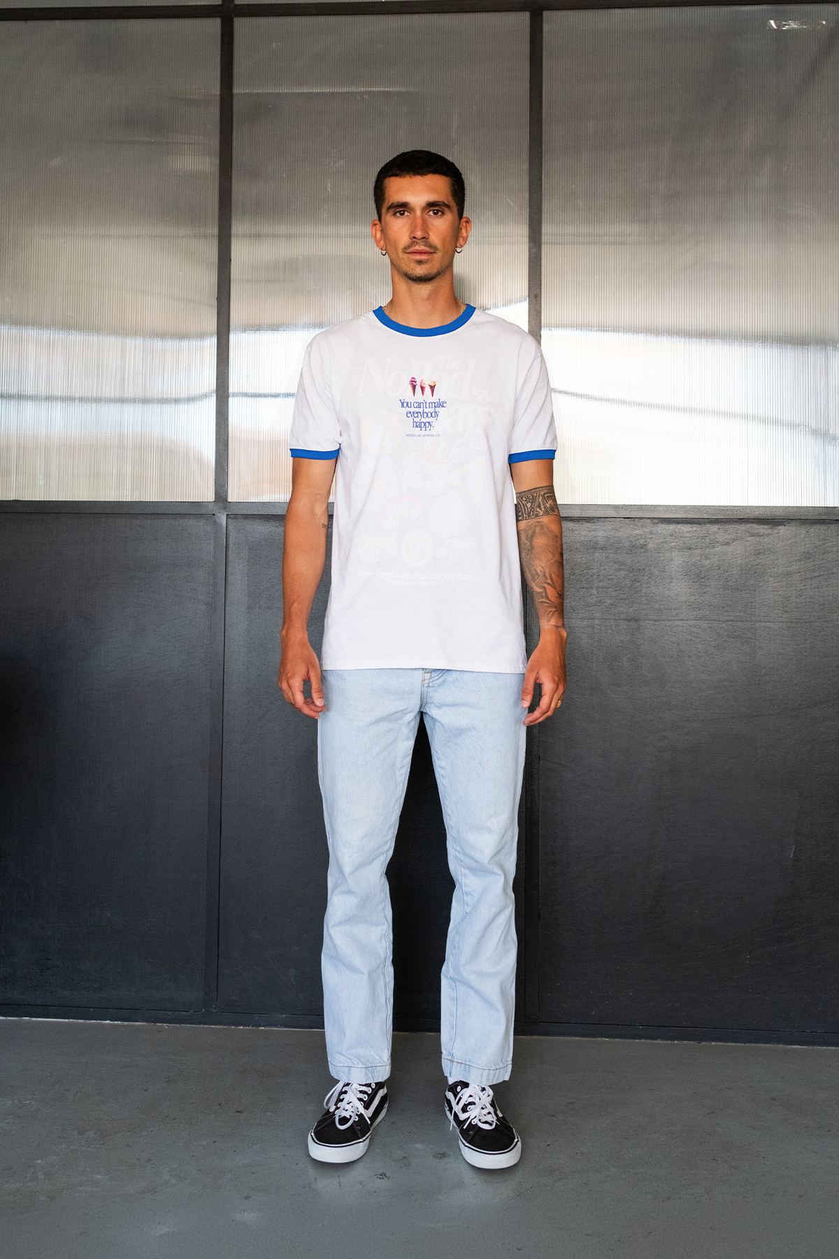 Nostalgic Apparel - Wholesale Screen Printed T-Shirt - Unisex - You Are Not an Ice Cream | Ringer Tee6