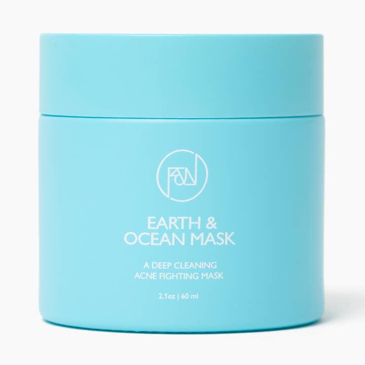 Earth & Ocean Acne Fighting Mask for wholesale by Flora & Noor