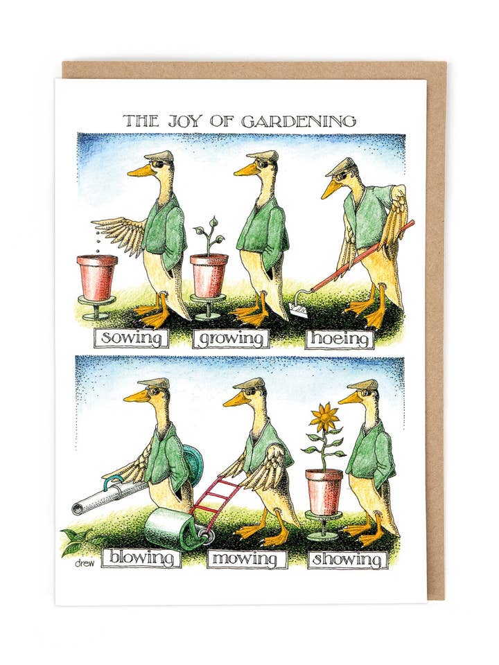 GIOIA DEL GIARDINAGGIO per la vendita all'ingrosso da parte di Cath Tate Cards