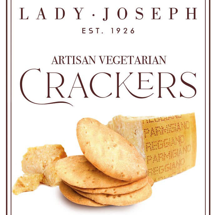 Lady Joseph - Wholesale Crackers - Parmesan and Olive Oil Crackers (Cheese snack)6