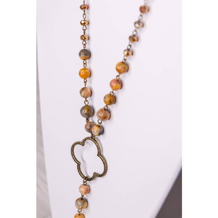 Dylan Designs - Wholesale Pendant/Charm Necklace - Alani Necklace in Taupe4