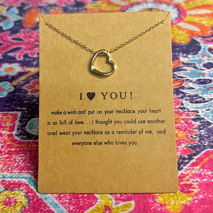 Briano Wholesale - Wholesale Pendant/Charm Necklace - Inspirational Make a Wish Necklaces With Card9