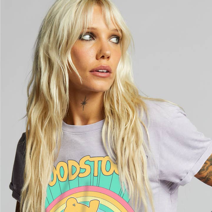 303019 - 228 Woodstock Ss Tee for wholesale by Recycled Karma