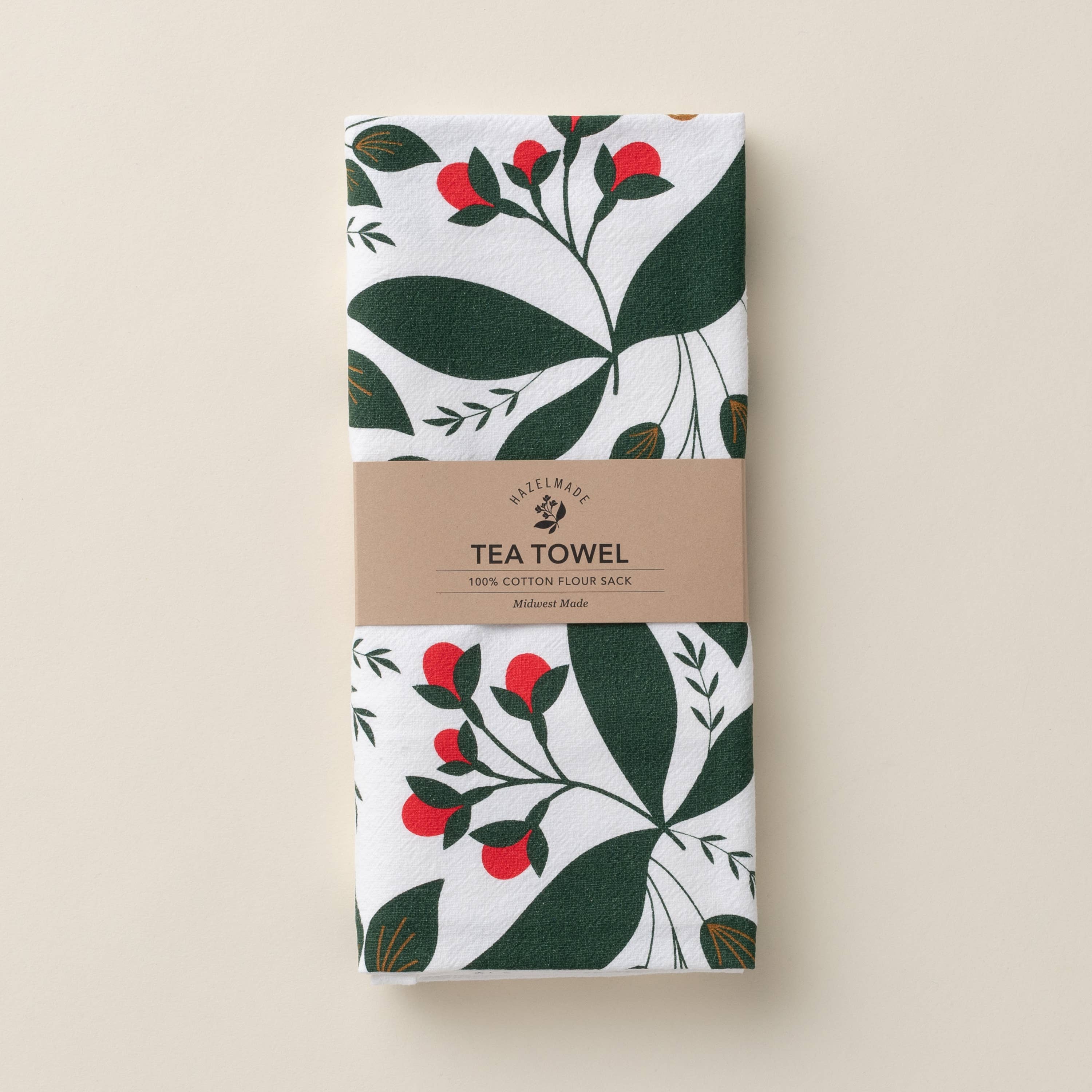 HAZELMADE® Tea Towels + Gifts - Wholesale Tea Towel - Winter Berry Tea Towel | Kitchen Decor2