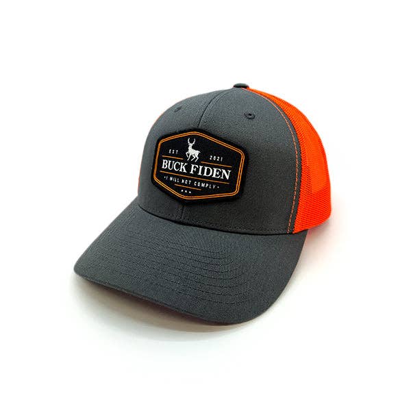 Shield Republic - Wholesale Trucker Hat - Men's - Buck Fiden Woven Patch Hat11