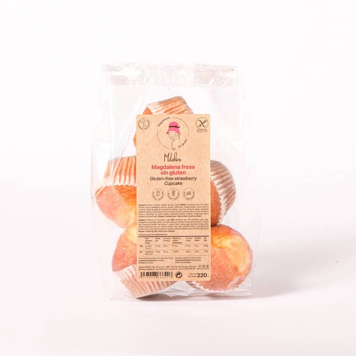 MDALEN - Wholesale Cookie - 40 Strawberry Muffins Gluten Free, Lactose Free, PLV Free4