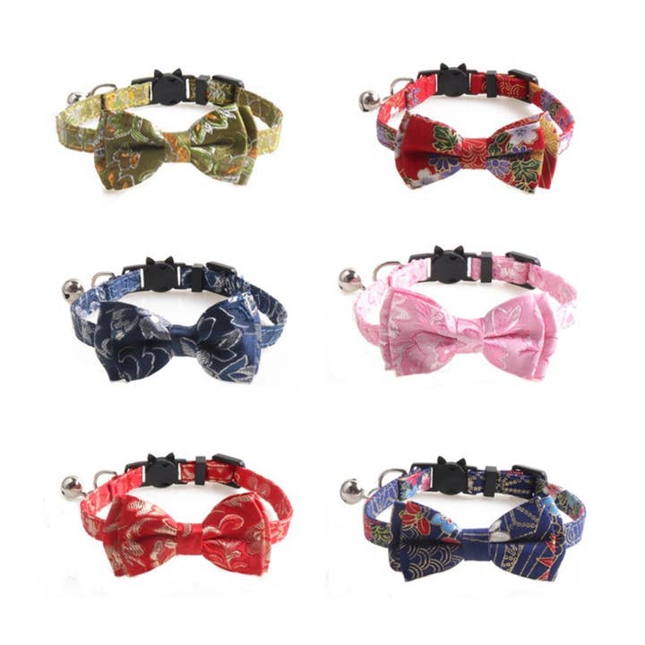 Mokka - Japansk-Style Butterfly Breakaway Kattehalsbånd for engroshandel hos Cheerhunting