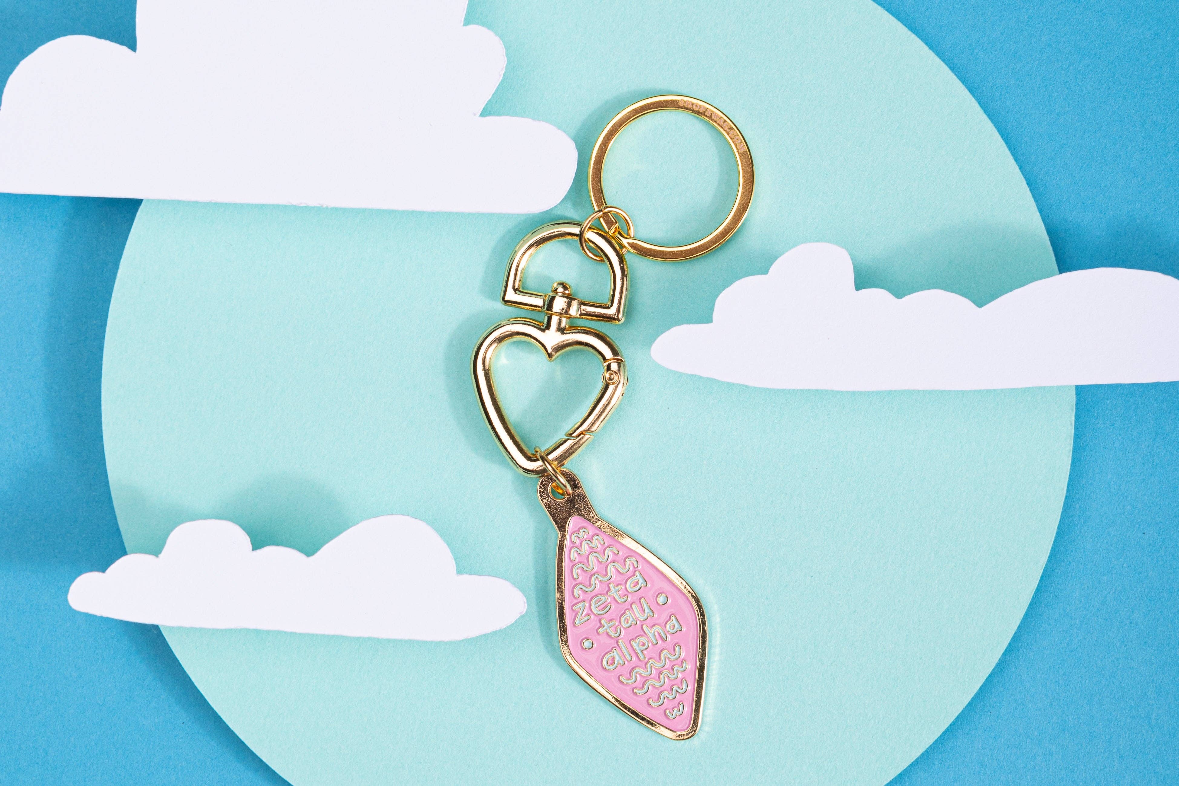 Swag - Wholesale Keychain - Women's - Sorority Travel Enamel Keychain16