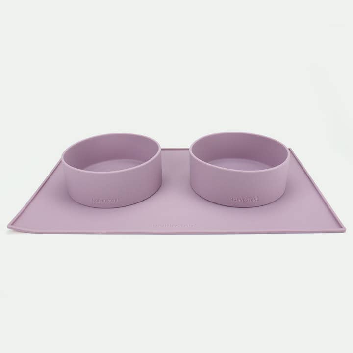 ADC Houndstone & Co. - Wholesale Pet Bowl - Cat/Dog - Food Grade Silicone Dog Bowl - Mauve, 4.5 Cups Volume, Dishwasher Safe, Non-Slip5
