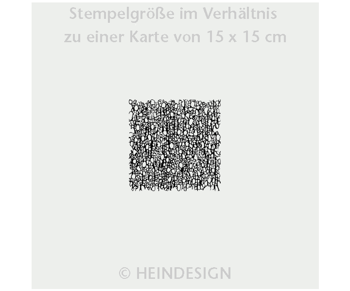 Heindesign - Wholesale Rubber/Decorative Stamp - Stamp: Judi-kins textile structures2