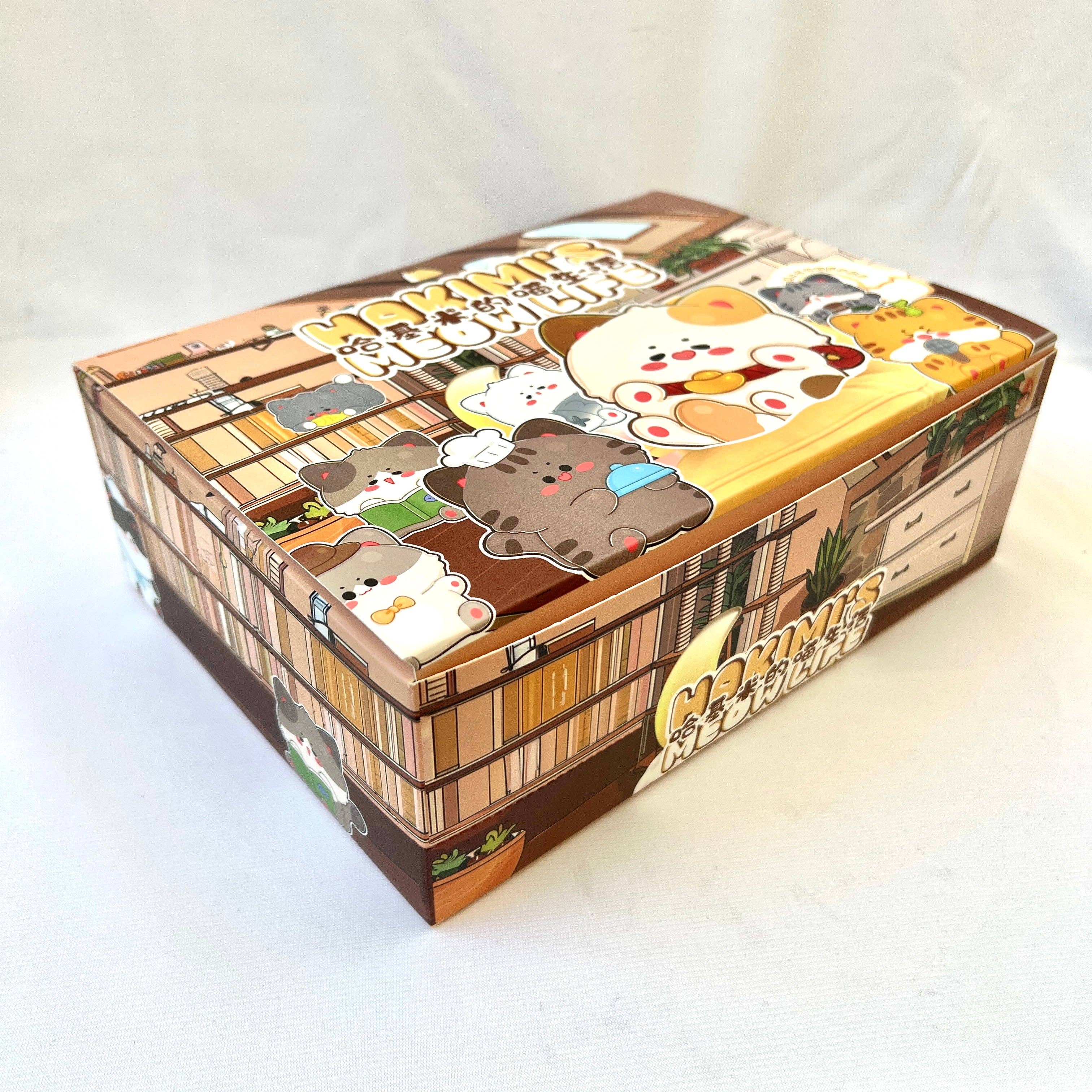 BCmini - Wholesale Decorative Figurine - 71019 KITTEN HAKIMI'S MEOW LIFE CAT FIGURINE BLIND BOX-1211