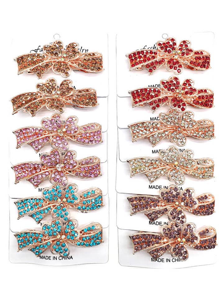 Kvinders hårnål med rhinsten for engroshandel hos Lucylou Collection